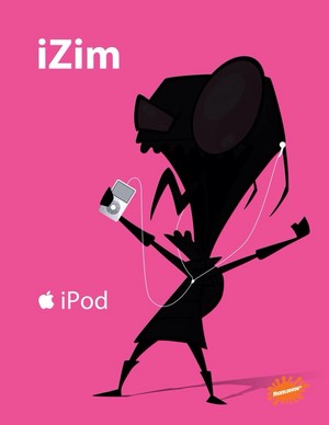  Zim has a iPod?