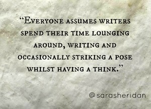  Sara Sheridan Quote on Schreiben
