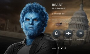  X-men: Days of Future Past Character Bio Beast