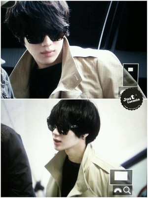  140325 Looking Hot Taemin!140325 On the way to 日本 for musical "Goong" press conference - Taemin
