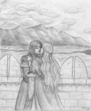  A kiss on the Walls door Deorwyn
