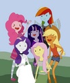 Adventure Time and My Little Pony - my-little-pony-friendship-is-magic photo