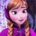 Anna icon  - frozen icon