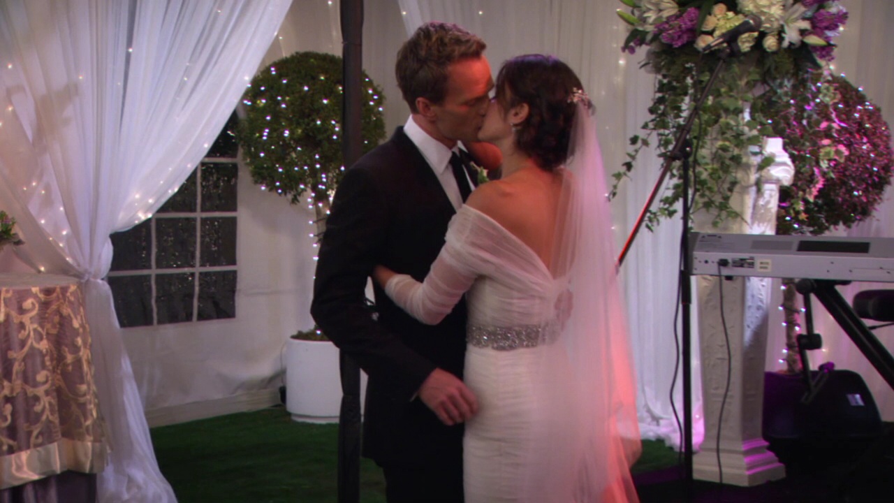how i met your mother Photo: Barney and Robin Wedding.