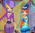 Bloom and Stella~ Carnival Outfits - the-winx-club photo