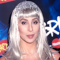 Cher With White Hair - music photo