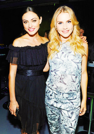  Claire and Phoebe at Paleyfest 2014