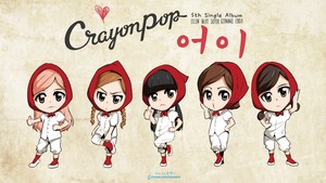 Crayon Pop’s 어이 (Uh-ee) Official Illustration Ver. 1 