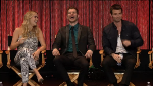 Daniel, Claire and Joseph at PaleyFest 2014