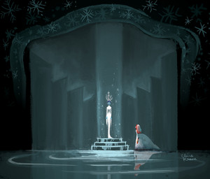  Early Visual Development for Frozen - Uma Aventura Congelante