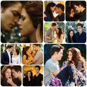Edward and Bella collage for Cheri