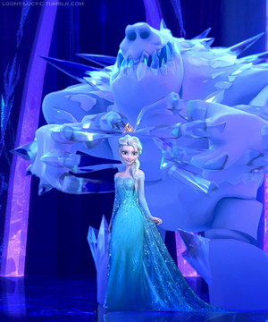  Elsa and 棉花糖