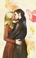 Emma and Hook       - once-upon-a-time fan art