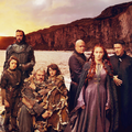 Arya, Sandor, Hodor, Bran, Sansa, Varys & Petyr - game-of-thrones fan art