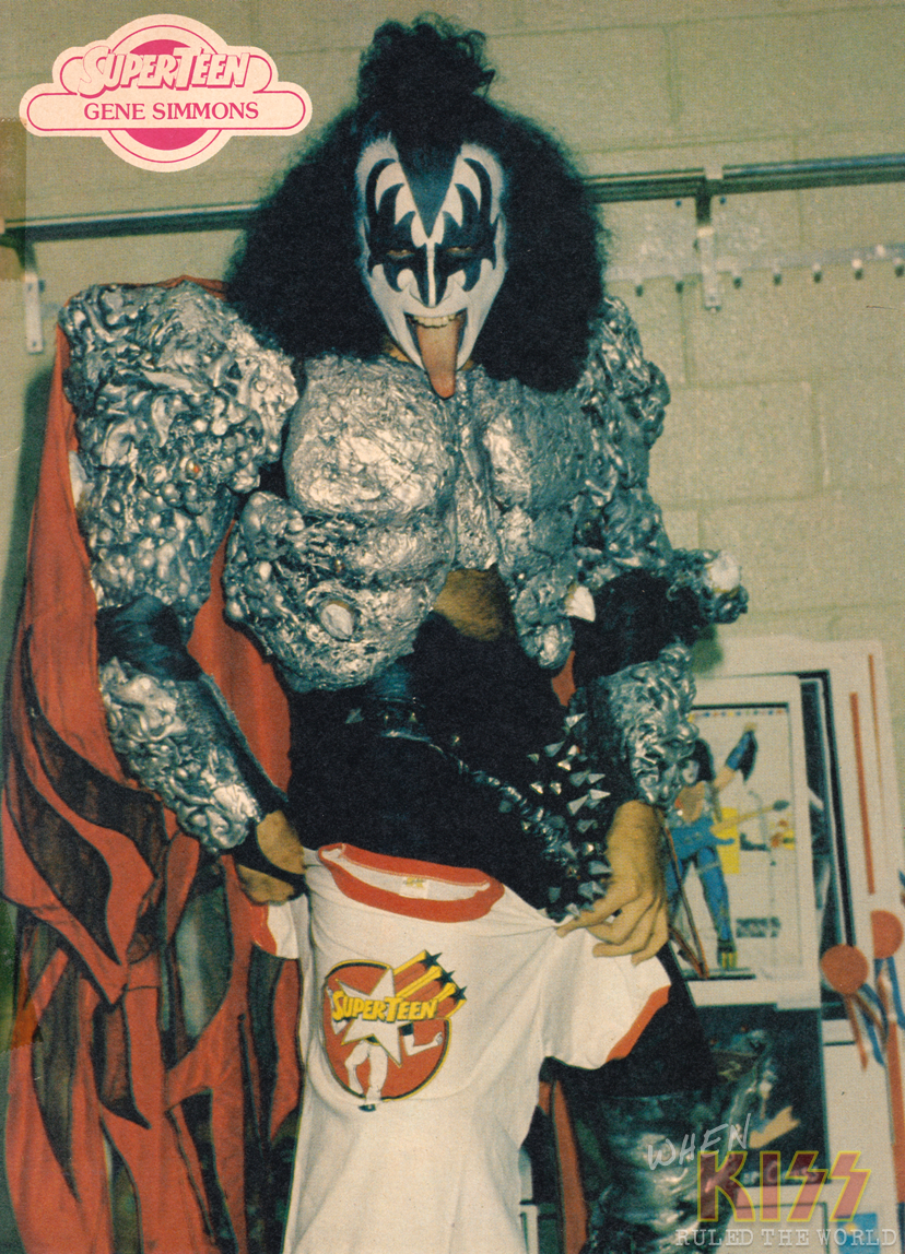 Photo of Gene Simmons for fans of KISS. 