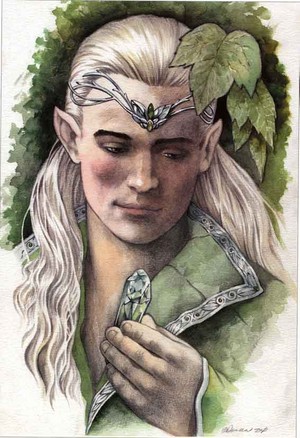 Gimli's Gift from The Lord of the Rings (Legolas) by Colleen Doran