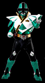  Green super mega ranger