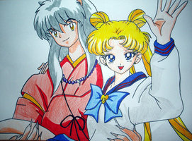  inuyasha and Sailor Moon
