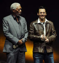 Johnny And Morgan Freeman