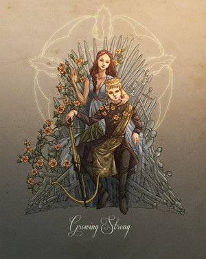  Margaery Tyrell and King Joffrey