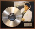 Platinum Record For 1982 Epic Release, "Thriller" - michael-jackson photo