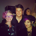 Nathan and some fans(March,2014) - nathan-fillion-and-stana-katic photo