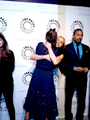 Nina Dobrev and Claire Holt at PaleyFest - the-originals photo