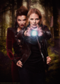 Emma and Regina     - once-upon-a-time fan art