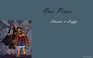 Shanks and Luffy