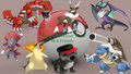 Stinky's Pokemon Team - alpha-and-omega fan art