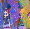 Tecna and Flora~ Carnival Outfits - the-winx-club photo