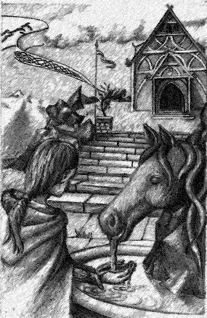 The đài phun nước of the Horse bởi Shanith Outwood