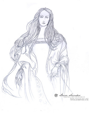  The White Lady of Rohan door Laura Saunders