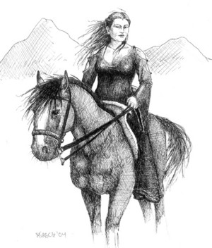  Woman of Rohan sa pamamagitan ng Maya R. Hirschman