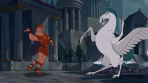  Pegasus with Hercules from Hercules