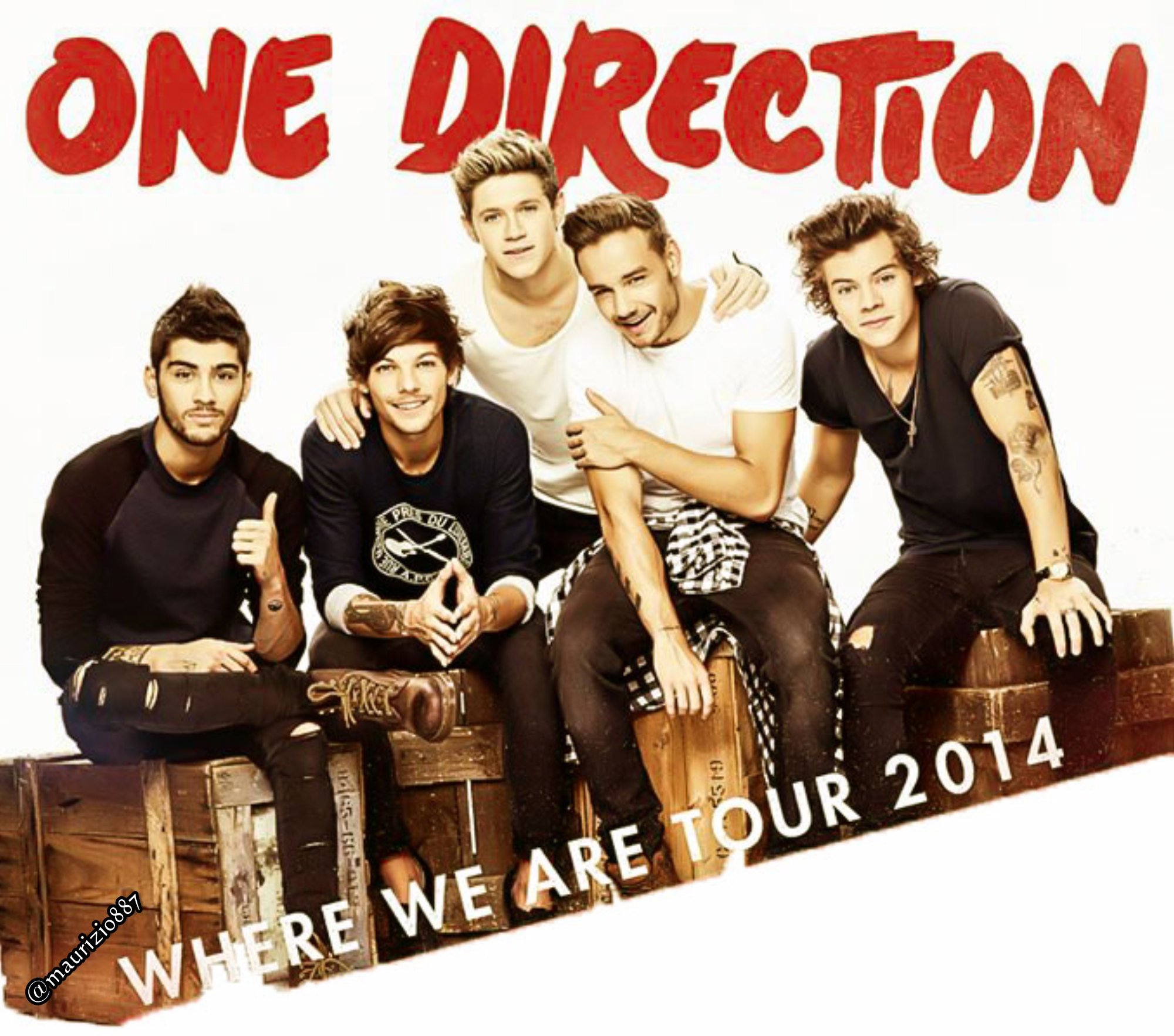Where We Are Tour 2014 - Programme - One Direction Photo 