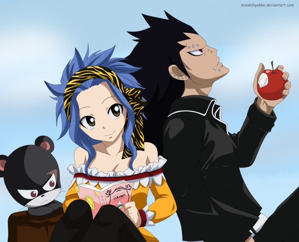 Lilly Levy Gajeel Fairy Tail フェアリーテイル 写真 ファンポップ