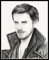 Captain Hook drawing by Jenny Jenkins - once-upon-a-time fan art