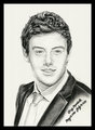 Cory Monteith tribute drawing - cory-monteith photo