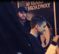 Daniel Radcliffe With a fan At Cort theatre(FB.com/DanielJacobRadcliffeFanClub) - daniel-radcliffe photo