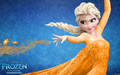 Elsa as The queen of fire - frozen fan art