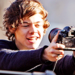 Harry with a camera            - one-direction icon