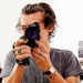 Harry with a camera                - one-direction icon