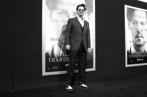  Johnny At The 2014 Premiere Of "Transcendence"
