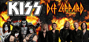 KISS ~Paul, Gene, Tommy, Eric and Def Leppard