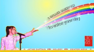  Melody splash rainbow!