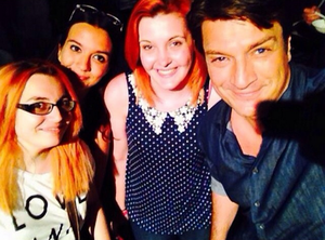  Nathan and fans(2014)