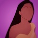 Pocahontas Colorblock - disney-princess icon