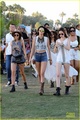 Selena at Coachella with the Jenner sisters (April 11) - selena-gomez photo