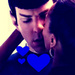 Spock and Uhura - star-trek-2009 icon